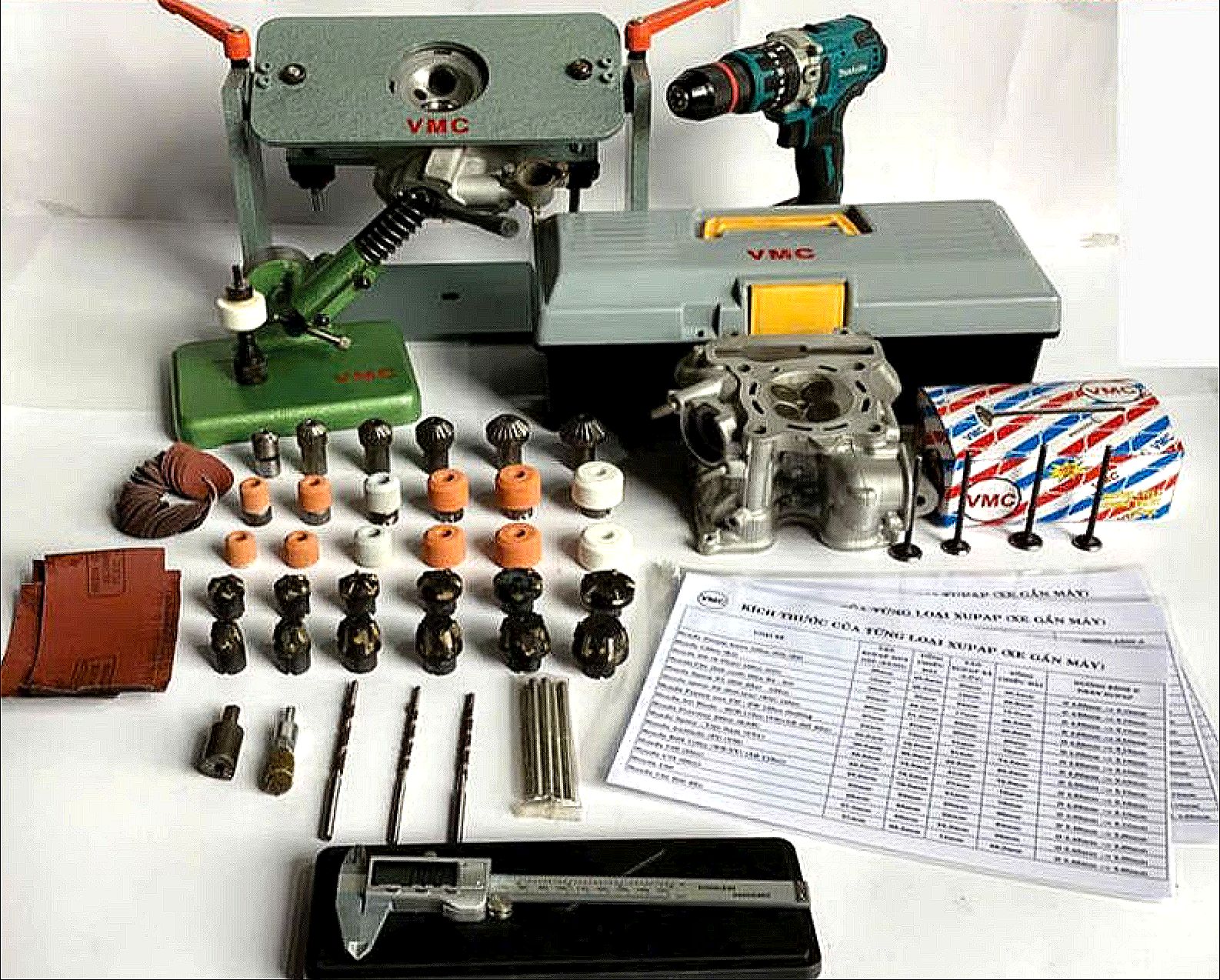 Bộ dụng cụ VMC đầy đủ